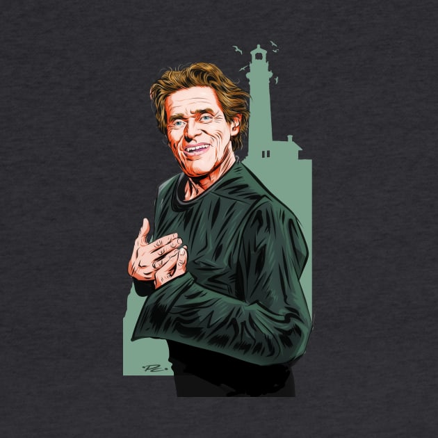 Willem Dafoe - An illustration by Paul Cemmick by PLAYDIGITAL2020